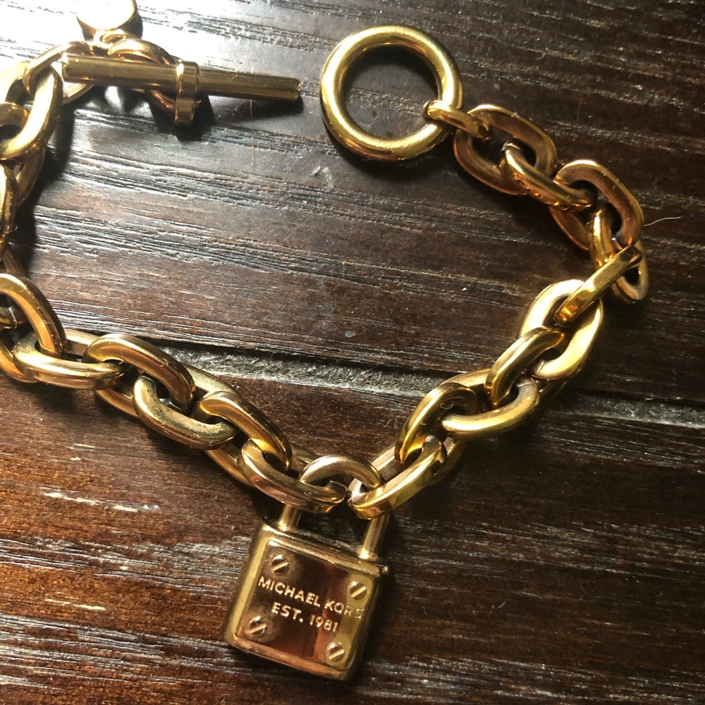 Rose gold Michael Kors bracelet